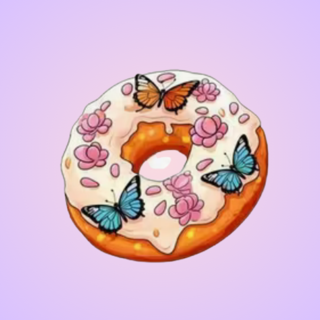 Stickers DONUTS (lot de 8)