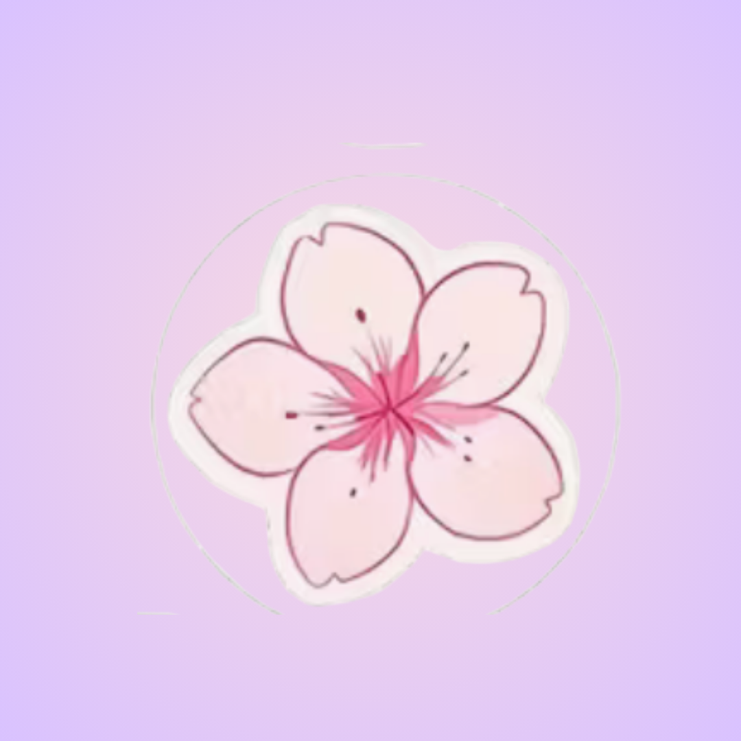 Stickers FLORAL (lot de 9)
