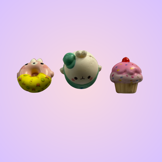 Squishy CUTIES (lot de 3 aléatoire)