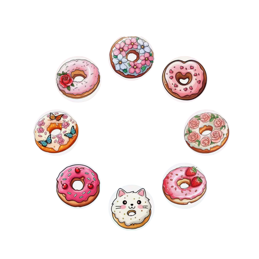 Stickers DONUTS (lot de 8)