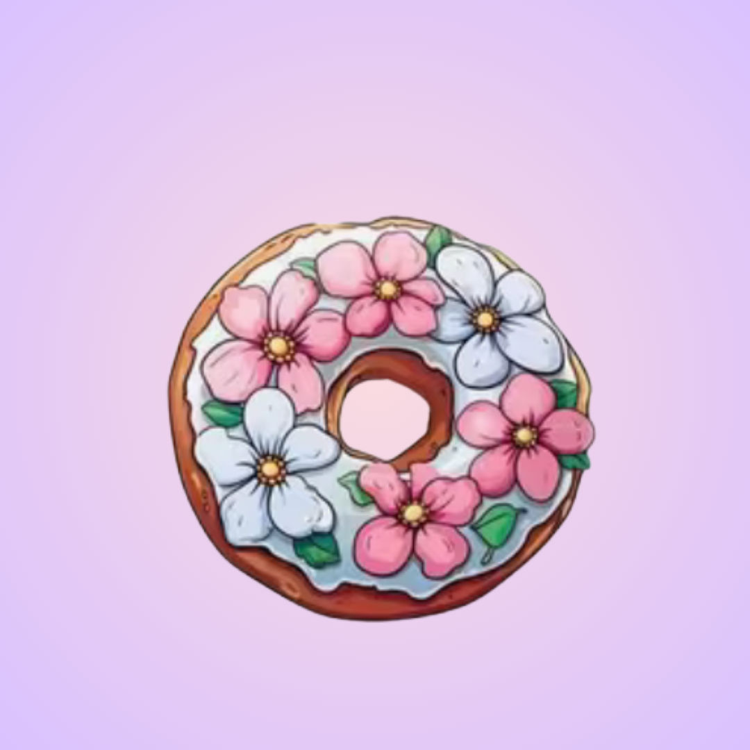 Stickers DONUTS (lot de 8)