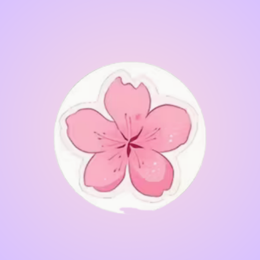 Stickers FLORAL (lot de 9)