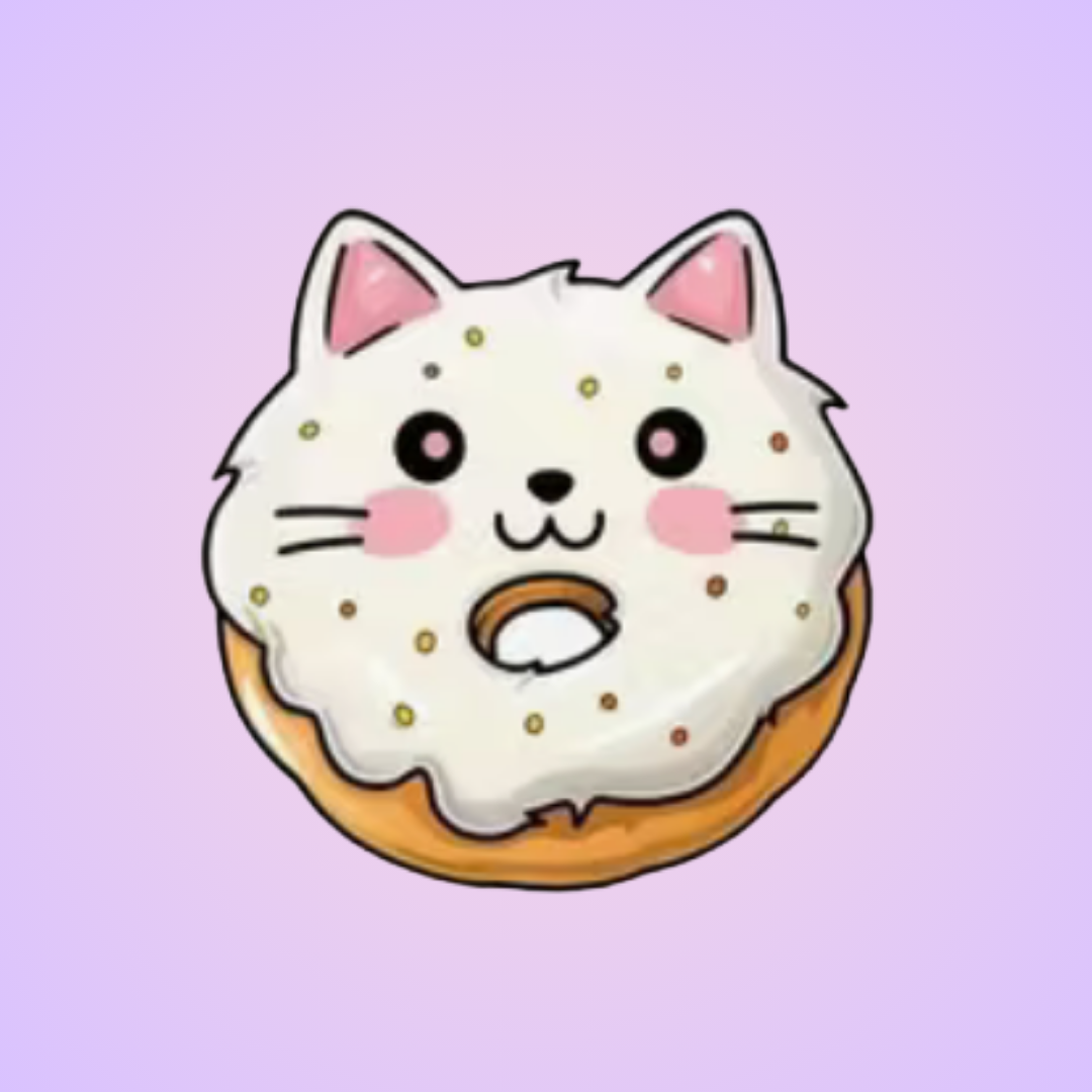 Stickers DONUTS (lot de 8)