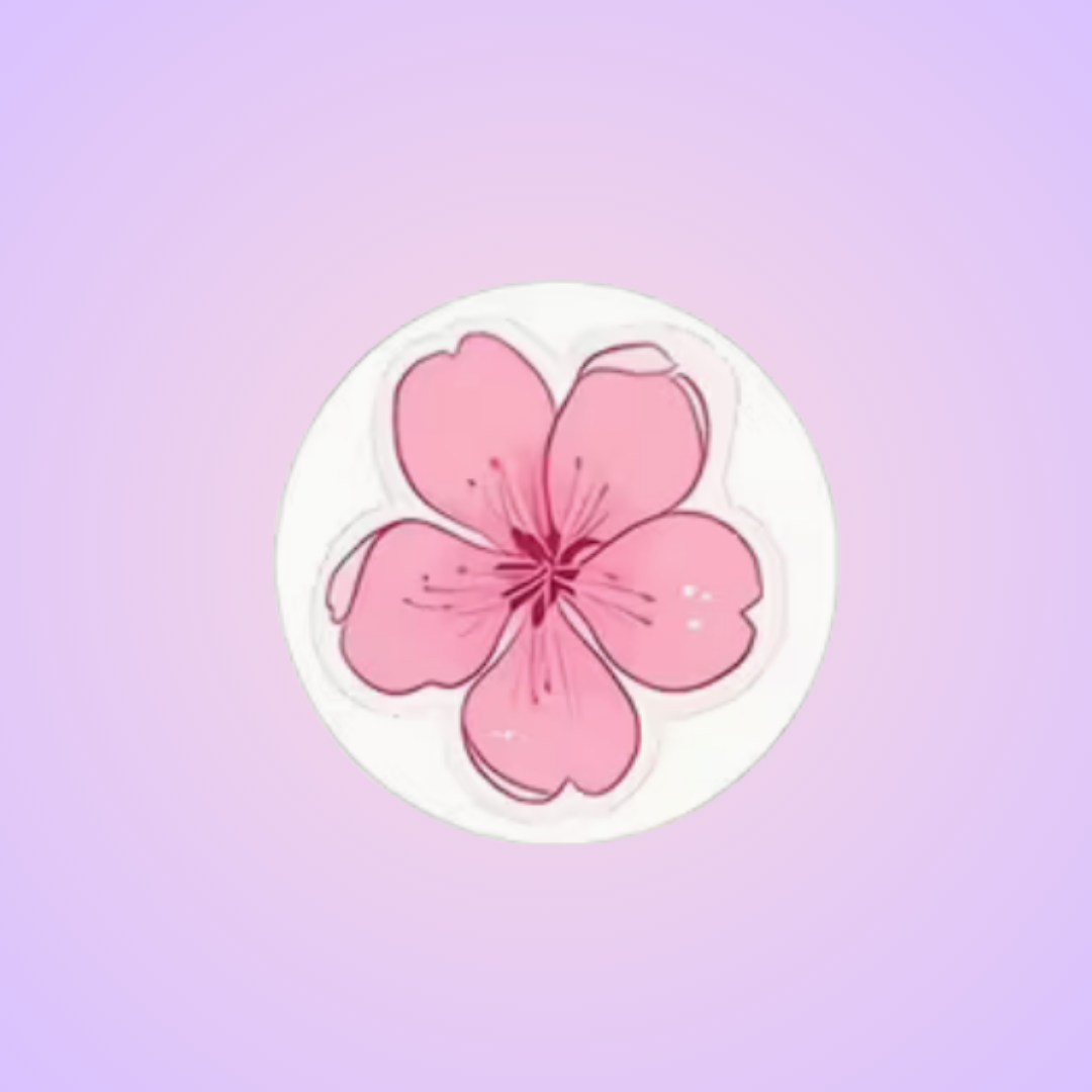 Stickers FLORAL (lot de 9)