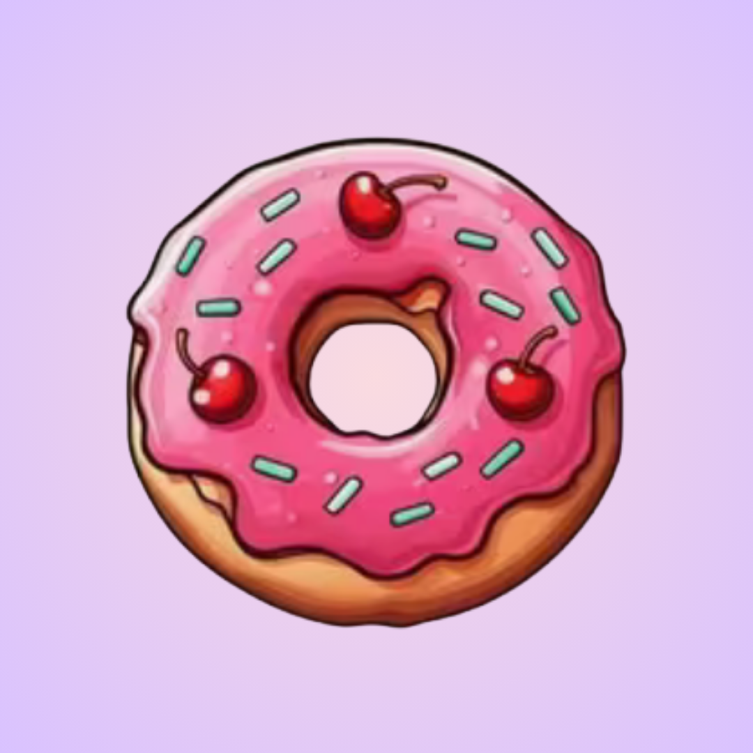 Stickers DONUTS (lot de 8)