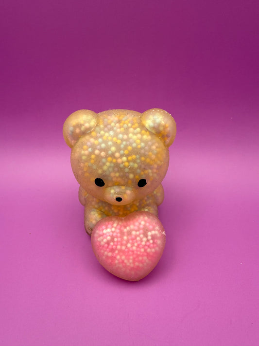 Balle anti stress HEART BEAR ❤️🧸 (Lot de 2)